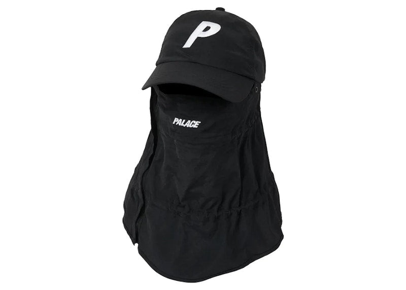 Palace Shell Facemask P 6-Panel Black