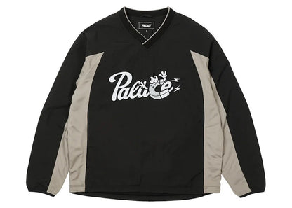 Palace Shell Pullover Black