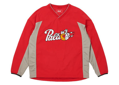 Palace Shell Pullover Red