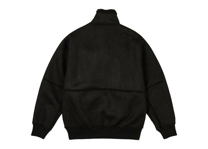 Palace Sherpa Faux Suede Funnel Black