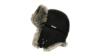 Palace Sherpa Faux Suede Trooper Black