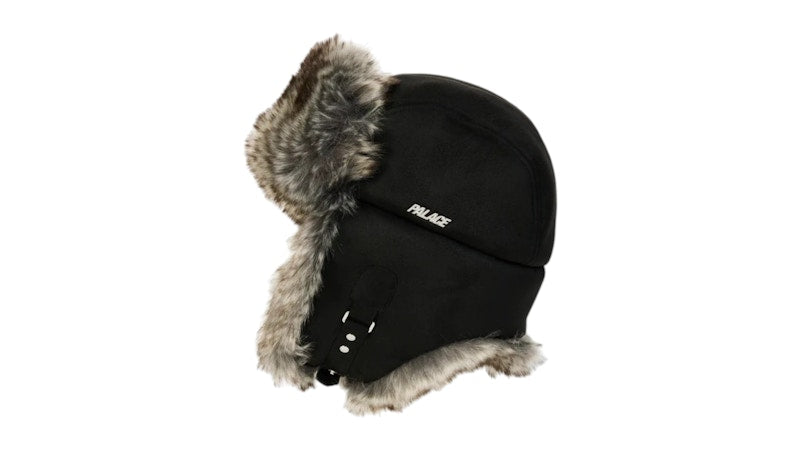 Palace Sherpa Faux Suede Trooper Black