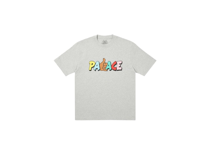 Palace Shitfaced Shaka T-shirt Grey Marl