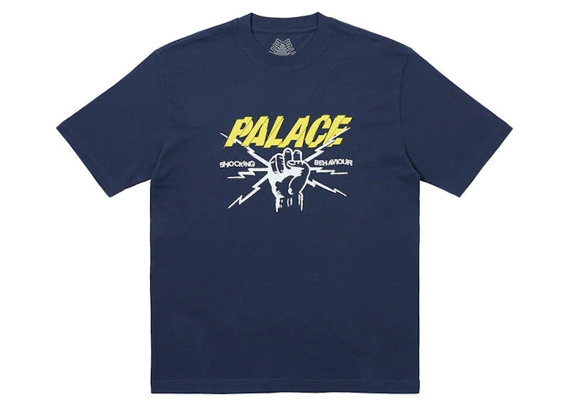 Palace Shocking Behaviour T-Shirt Navy