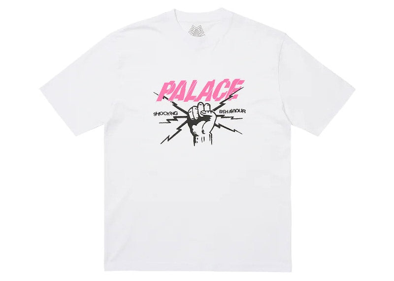 Palace Shocking Behaviour T-Shirt White