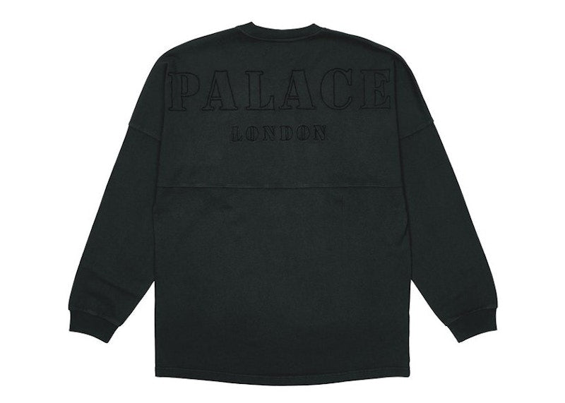 Palace Shop Drop Shoulder Longsleeve Black - London