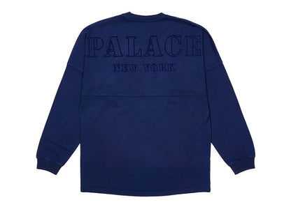 Palace Shop Drop Shoulder Longsleeve Navy - New York