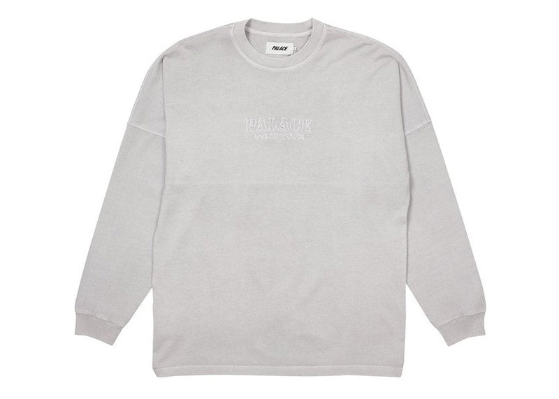 Palace Shop Drop Shoulder Longsleeve Stone - LA