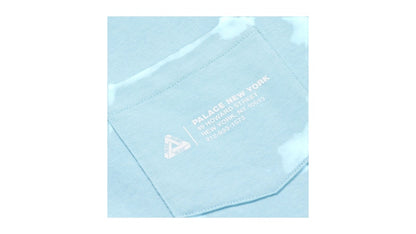 Palace Shop Locator Pocket New York T-Shirt Ocean Blue