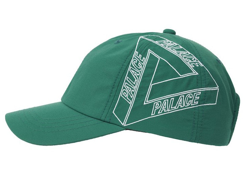 Palace Side TRI Shell 6-Panel Green