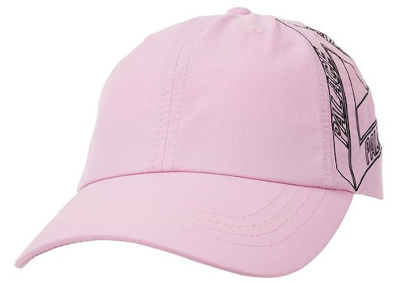 Palace Side TRI Shell 6-Panel Pink