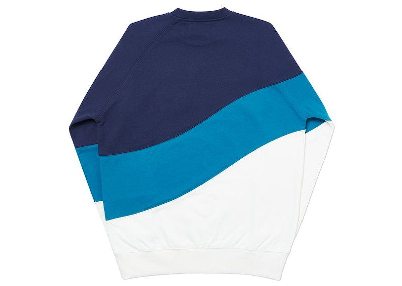 Palace Sign Das Waver Crew Navy/Blue/White