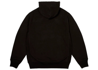 Palace Signature Hood (FW23) Black