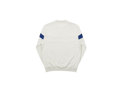Palace Single Crew Grey Marl