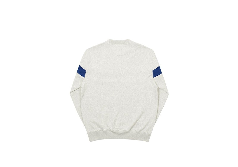 Palace Single Crew Grey Marl