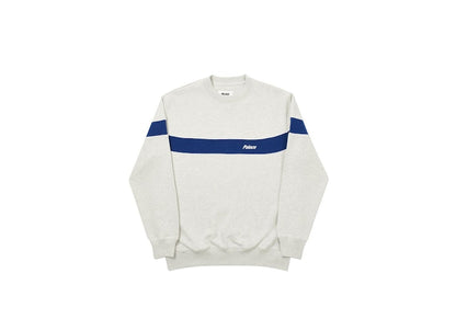 Palace Single Crew Grey Marl