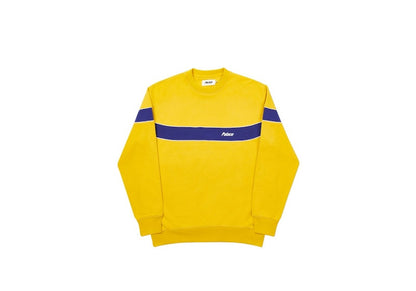 Palace Single Crew Yellow