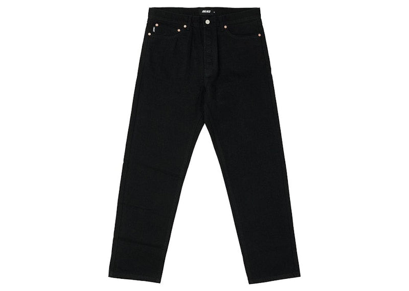 Palace Single Rinse Jean Black