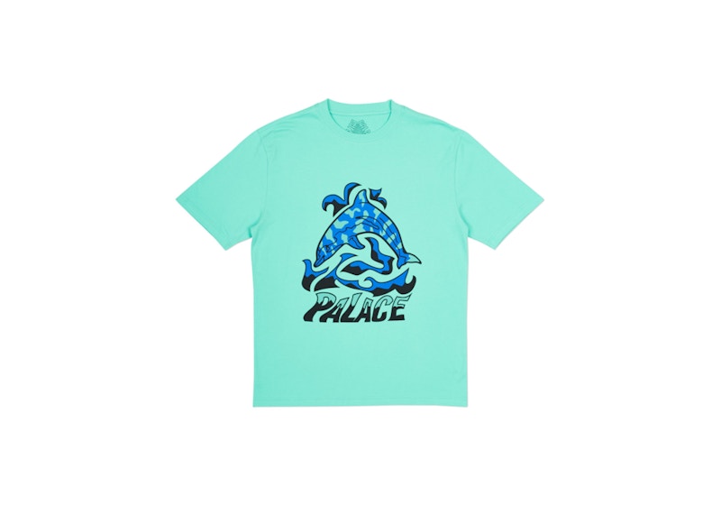 Palace Sketchy Dolphin T-shirt Light Green
