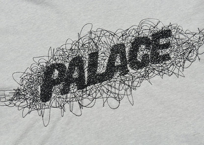 Palace Sketchy Hood Grey Marl