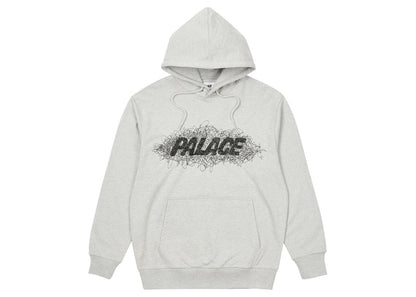 Palace Sketchy Hood Grey Marl