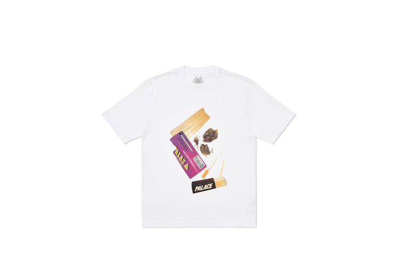 Palace Skin Up Monsieur T-shirt White