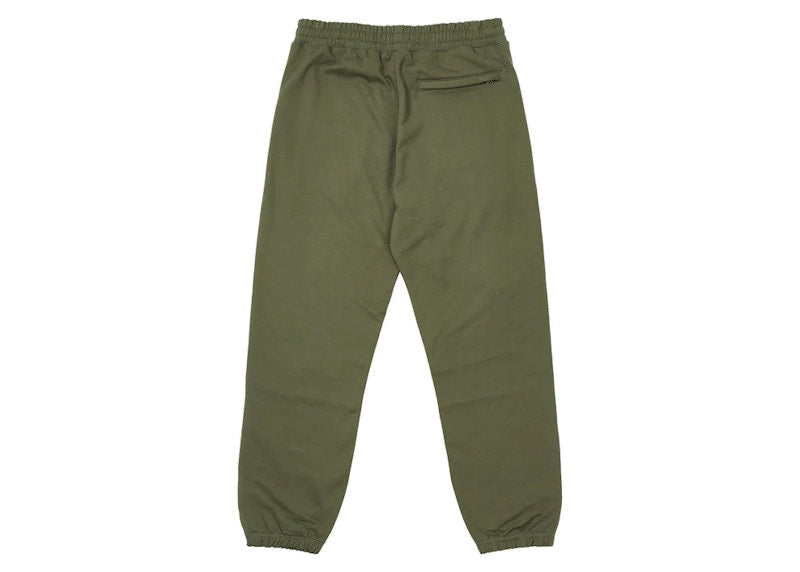 Palace Slant Zip Joggers Green