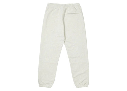 Palace Slant Zip Joggers Light Grey Marl