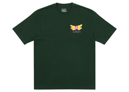 Palace Slap Angel T-shirt Dark Green