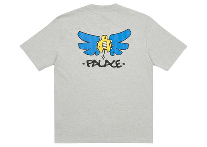 Palace Slap Angel T-shirt Grey Marl
