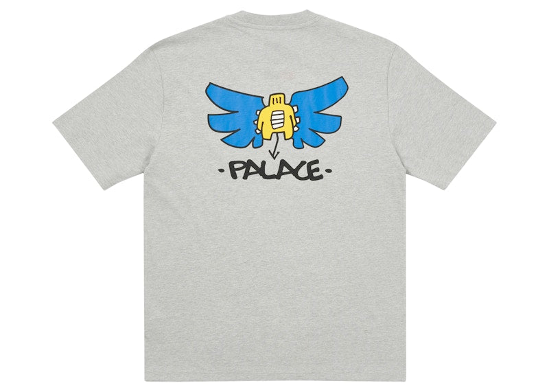 Palace Slap Angel T-shirt Grey Marl