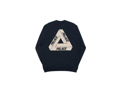 Palace Slub Crew Black