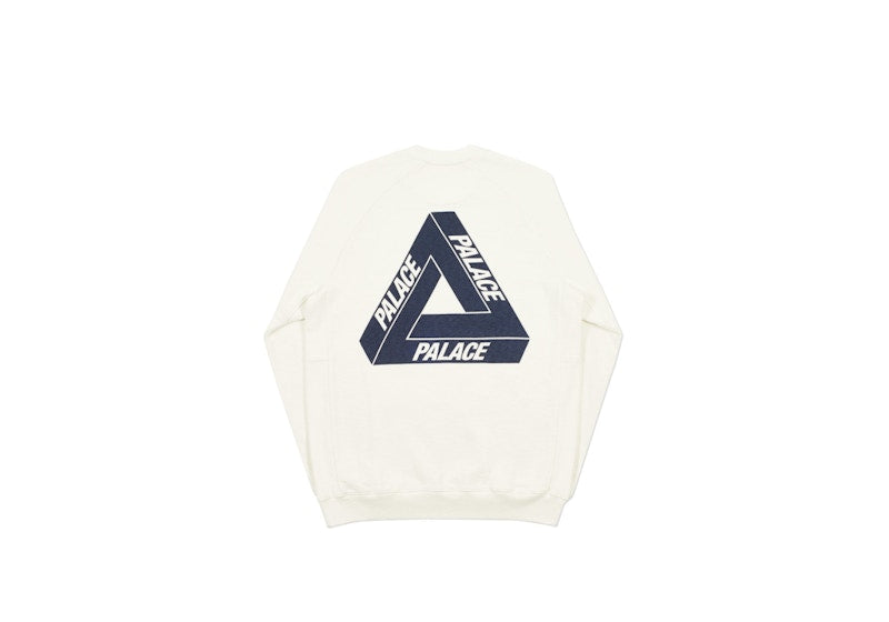 Palace Slub Crew Ecru