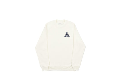 Palace Slub Crew Ecru
