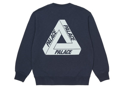 Palace Slub Crew (FW21) Navy