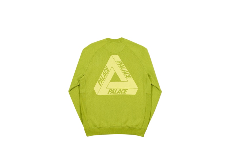 Palace Slub Crew Green