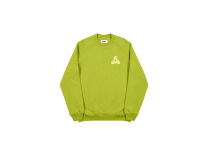 Palace Slub Crew Green