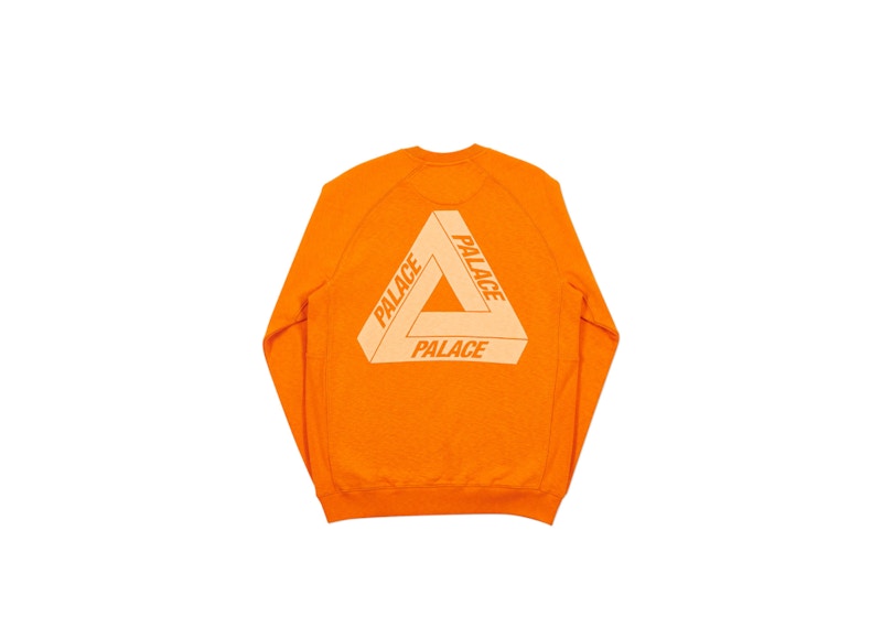 Palace Slub Crew Orange