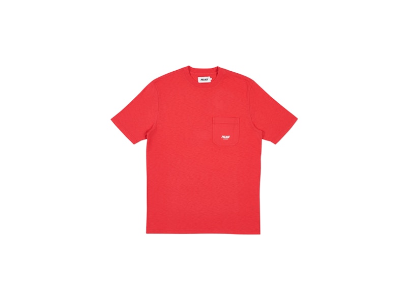 Palace Slub Pocket T-shirt Red