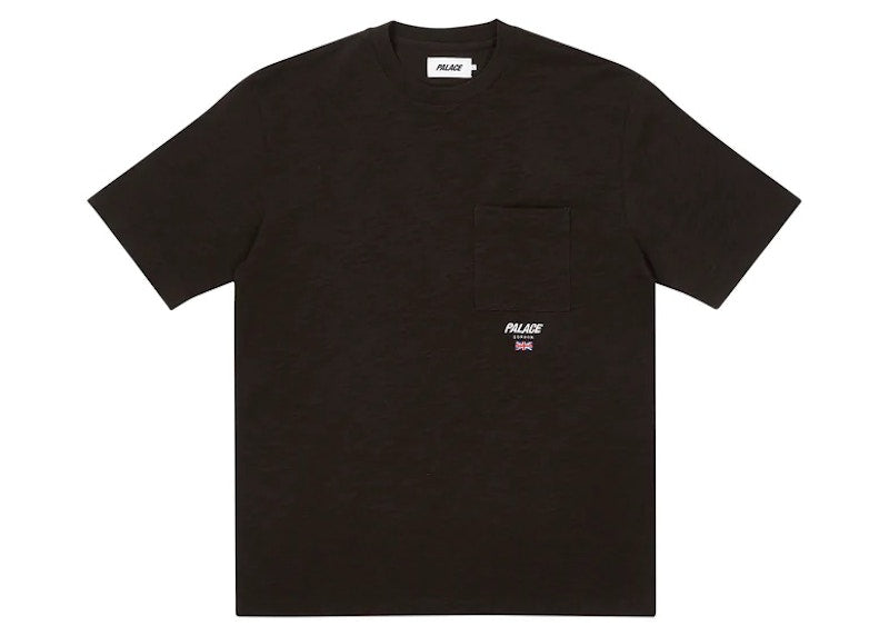 Palace Slub Square Pocket T-shirt Black