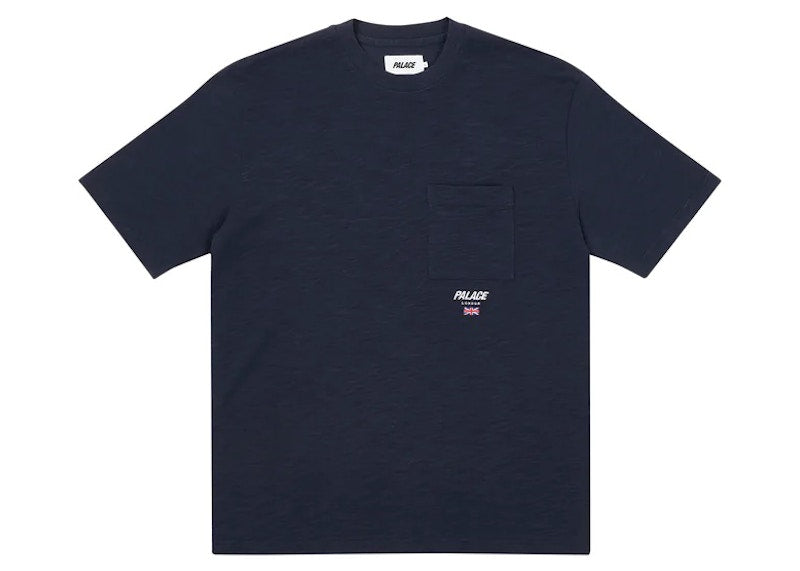 Palace Slub Square Pocket T-shirt Navy