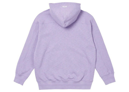 Palace Slub Zig Zag Hood Violet