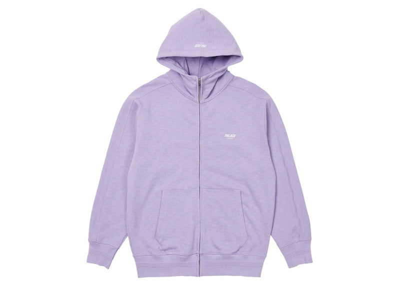 Palace Slub Zig Zag Hood Violet