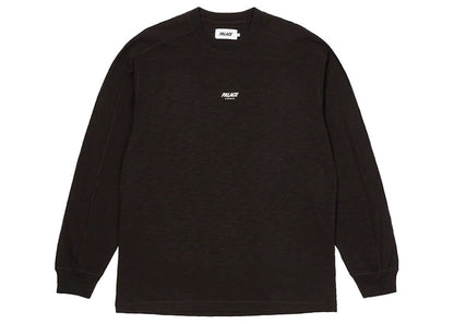Palace Slub Zig Zag Longsleeve Black