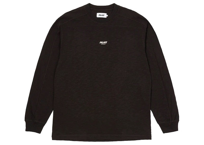 Palace Slub Zig Zag Longsleeve Black