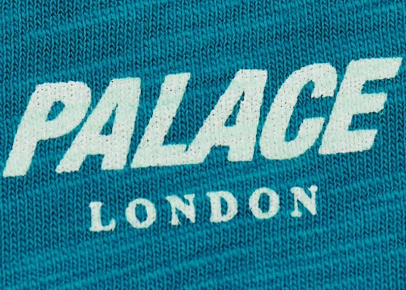 Palace Slub Zig Zag Longsleeve Teal