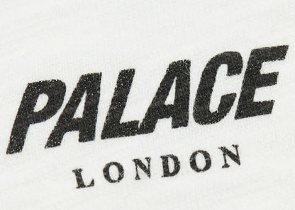 Palace Slub Zig Zag Longsleeve White