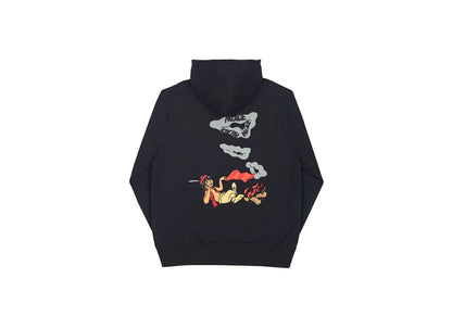 Palace Smoke Sig Hood Black