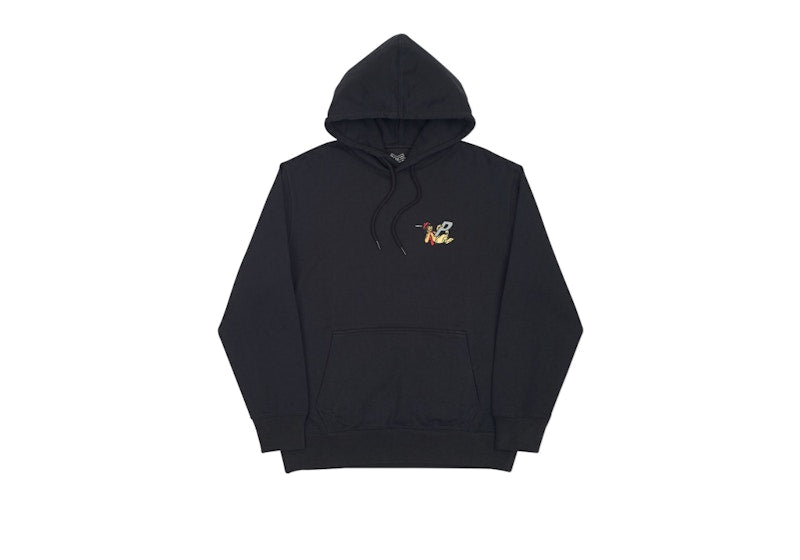 Palace Smoke Sig Hood Black