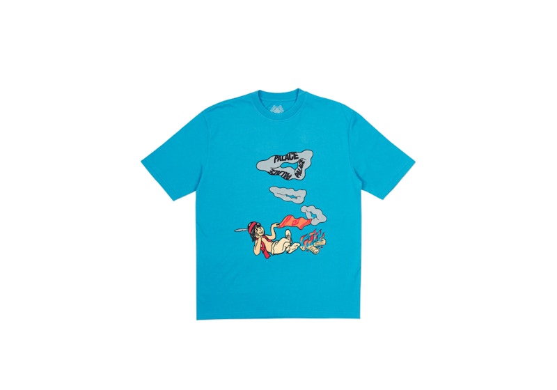 Palace Smoke Sig T-shirt Teal